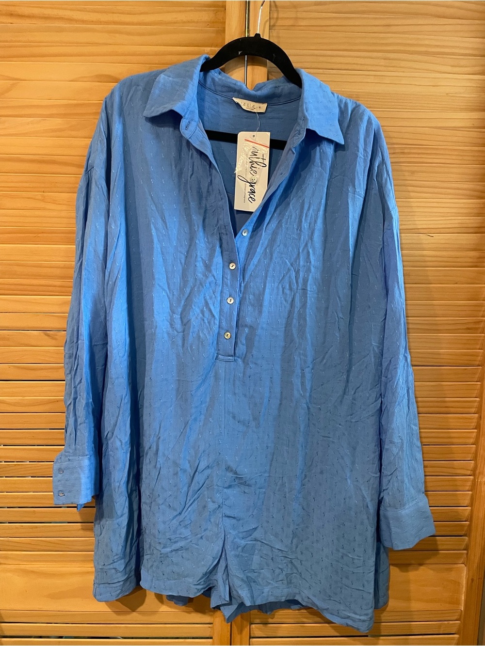 ILLA ILLA Light Blue romper